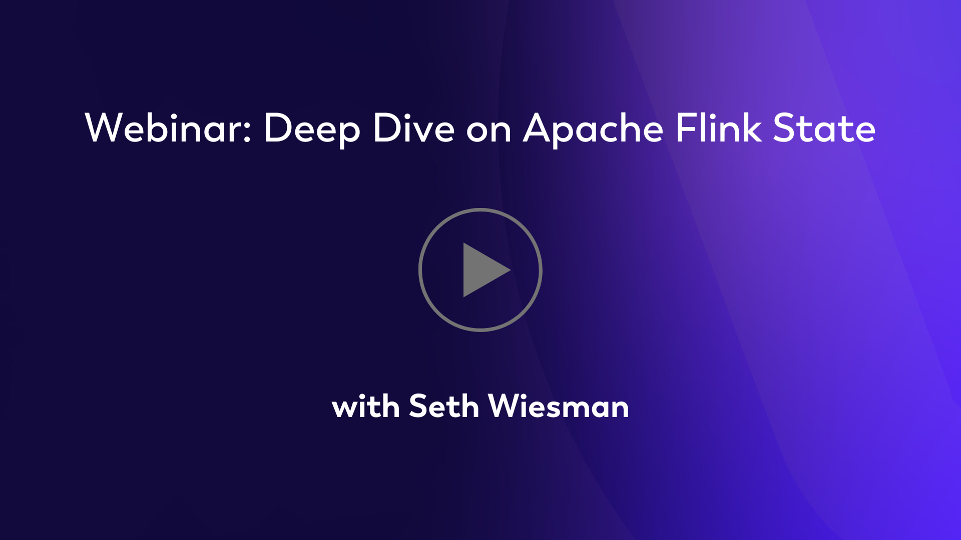 Deep Dive on Apache Flink State-1