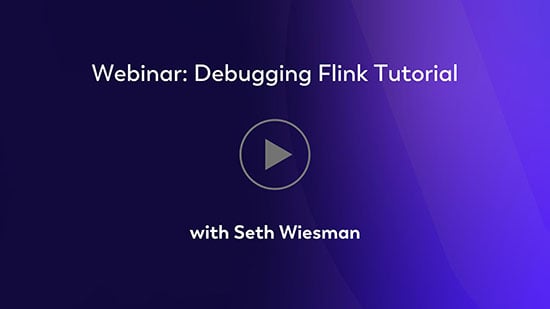 Debugging Flink Tutorial