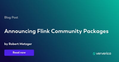  Announcing Flink Community Packages