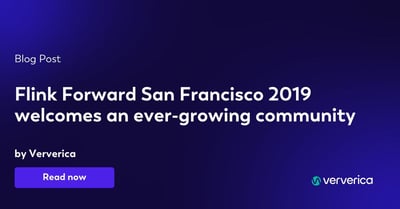  Flink Forward San Francisco 2019 welcomes an ever-growing community