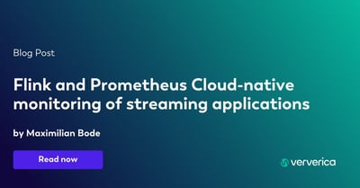  Flink and Prometheus Cloud-native monitoring of streaming applications