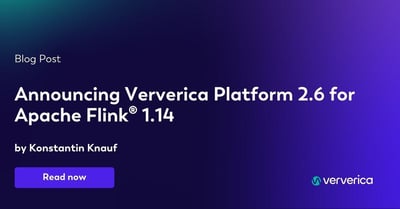  Announcing Ververica Platform 2.6 for Apache Flink® 1.14