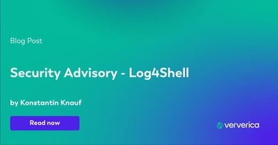  Security Advisory - Log4Shell