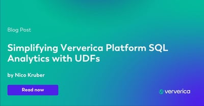  Simplifying Ververica Platform SQL Analytics with UDFs