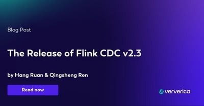  The Release of Flink CDC v2.3