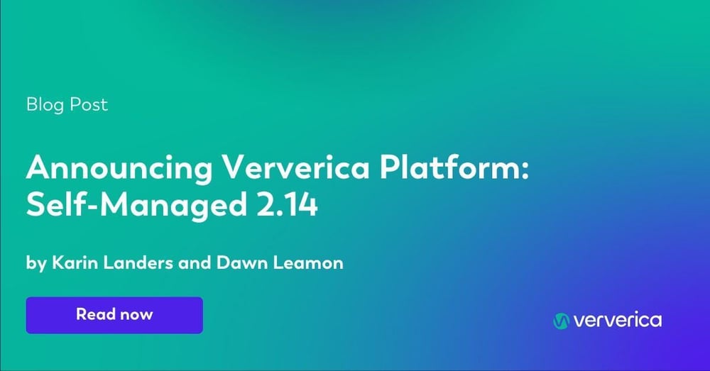 Announcing Ververica Platform: Self-Managed 2.14